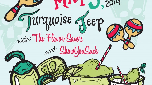 The Flavor Savers & Turquoise Jeep, May 5th, Chicago